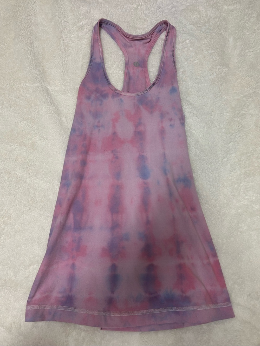 Tie dye lululemon tank top rare